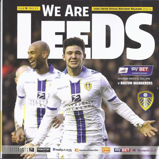 Leeds United FC v Bolton Wanderers FC